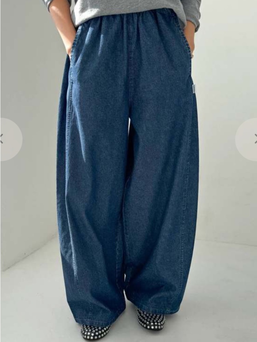 Le Bon Shoppe parachute pants large